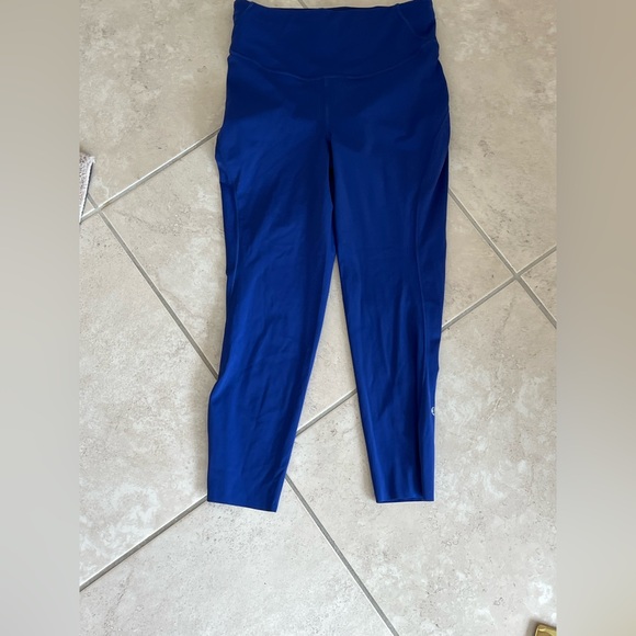 lululemon athletica Pants - Royal Blue Lululemon Leggings Size 8